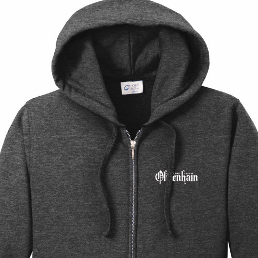 Ladies Full-Zip Hooded Sweatshirt