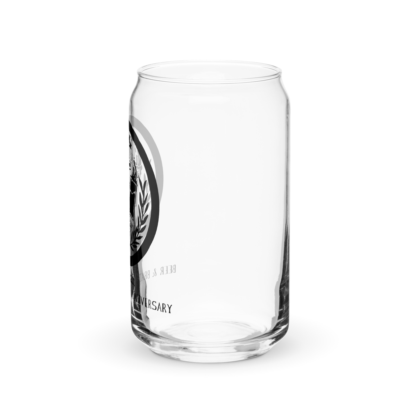 Beer & Brat 2024 Can-shaped glass